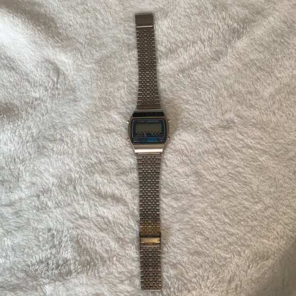 Stainless steel vintage Digital Chronograph Watch 1980’s - Picture 4 of 7